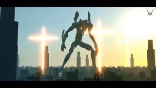 Evangelion  2016  Short Animation Trailer Blender Animation [upl. by Aiyram]