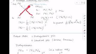 QM2 14 Exchange scattering experiment [upl. by Ayotahs]