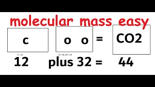 How to Calculate Molecular Mass and Find Protons Electrons and Neutrons in Molecules  GradeGuru [upl. by Bolanger]