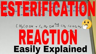 Esterification reactionWhat is esterification reactionEsterification explainedEsterification [upl. by Doug737]