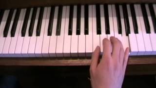 In The Mood easy piano tutorial [upl. by Peterec]