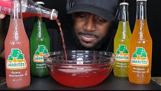 ASMR DRINKING POPULAR JARRITOS SODA FLAVORS NO TALKING TCASMR [upl. by Nnek]