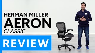 Herman Miller Aeron Classic Office Chair Review [upl. by Annawak]