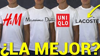 Me compro 8 Marcas de Camisetas básicas para encontrar la mejor camiseta blanca de algodón [upl. by Placia584]