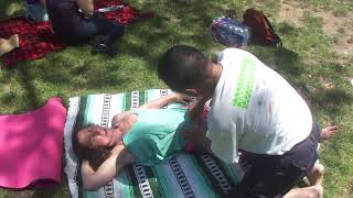 Luodong Official Spiritual Chi Healing at Prospect Park Part 4 [upl. by Yessydo]