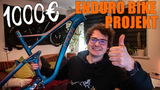 1000 € Enduro Projekt  Die Schnäppchenjagd geht weiter  Rahmen und Gabel sind da [upl. by Limemann]