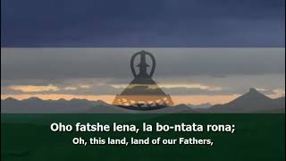 National Anthem of Lesotho  quotLesōthō Fatše La BoNtata Rōnaquot [upl. by Gruber]