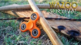 FIRE STARTING FIDGET SPINNER  Survival Hack [upl. by Ynnos]