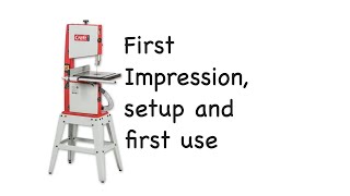 Axminster Craft AC1950B BandSaw Review  First Use and Impressions [upl. by Llibyc]