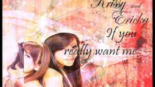 Dont Say You Love Me  Krissy and Ericka with Lyrics Singalong [upl. by Bale]