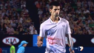 Australian Open Finals 2012 Novak Djokovic V Rafael Nadal Highlights [upl. by Meehaf]