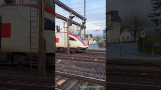 SBB RABDe 500 ICN bei Rupperswil [upl. by Ahtan]