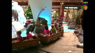 Ice Age Train Ride at Pearlridge Shopping Center Aiea Hawaii [upl. by Adnohsek519]