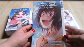 Unboxing AmeampYuki  Die Wolfskinder Manga Schuber [upl. by Walley]