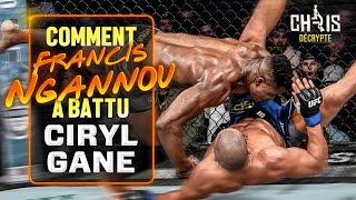 Comment Francis Ngannou a battu Ciryl Gane  LANALYSE ULTIME DE NGANNOUMEDOV [upl. by Egiap]