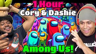 1 HOUR OF DASHIE amp CORYXKENSHIN CORYS BEST IMPOSTER GAME EVER [upl. by Hesper]