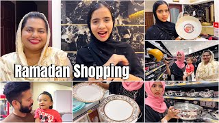 🌙 Ramadan Shopping Started 😍 🛒  Mashura  Basheer Bashi  Suhana [upl. by Rollie]