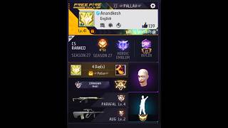 MY FREE FIRE ID [upl. by Lewendal851]