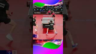 Backhand Loop vs Forehand Topspin 탁구 卓球 乒乓球 pingpong sports tabletennis shorts [upl. by Siusan885]