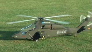 Tiger EC 665 RC Helikopter 4Blatt 1Test [upl. by Artemis]