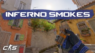 CS2 Inferno  EVERY TSide Inferno Smoke in UNDER 5 MINUTES [upl. by Ho]