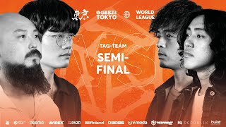 Jairo 🇯🇵 vs JackPot 🇰🇷 I GRAND BEATBOX BATTLE 2023 WORLD LEAGUE I Tag Team Semifinal [upl. by Brebner]