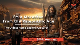 Im a Moroccan from the Paleolithic Age  The Oldest Homo Sapiens On Earth [upl. by Ydnis]