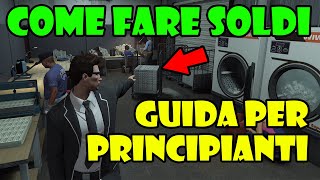 COME INIZIARE A FARE SOLDI SU GTA 5 ONLINE ITA 2024 [upl. by Eniawed]