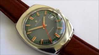 Edox Hydromatic vintage mens wristwatch [upl. by Isleana530]