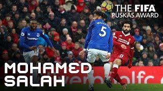 MOHAMED SALAH GOAL  FIFA Puskas Award 2018 Winner [upl. by Berner]