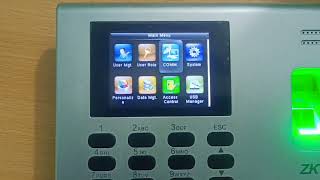 How to installation ZKTeco k40 access control device ZKteco K40 Installation [upl. by Llirred]