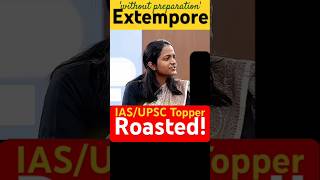 IASUPSC Topper Roasted❗Extempore Correct Pronunciation Meaning amp Example Sentence viralshorts [upl. by Inat]