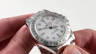 Rolex Explorer II 16570 Luxury Watch Review [upl. by Connors]