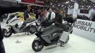 Moto BMW R 1200 GS  C Evolution Scooter Elettrico  Nine T  Roma [upl. by Anhej]