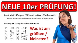 🚀🚀🚀 SCHAFFST DU die NEUE 10er PRÜFUNG 2023 für den HauptRealschulabschluss [upl. by Serrell]