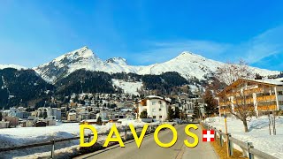 Davos Switzerland 4K  The largest resort in the Alps [upl. by Roberts]