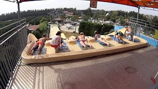 Six Lane Water Slide at Fasouri Watermania [upl. by Victoria]