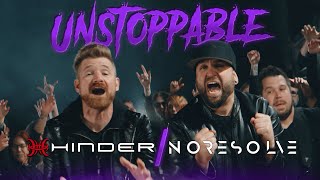 UNSTOPPABLE sia ROCK Cover by NO RESOLVE amp HinderBackstage Official Music Video [upl. by Braswell]