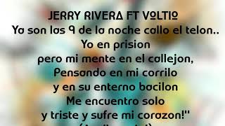 Mi libertad  jerry Rivera FT voltio letra [upl. by Kerin]