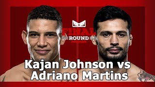 TFR28  UFC 215  Kajan Johnson vs Adriano Martins [upl. by Branscum]