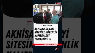 Akhisar Sanayi Sitesine Güvenlik Kameraları Yerleştirildi [upl. by Hauser]