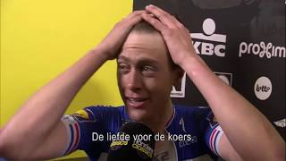 Niki Terpstra lyrics prank  liefde voor de koers  Ronde van Vlaanderen 2018 [upl. by Harcourt]