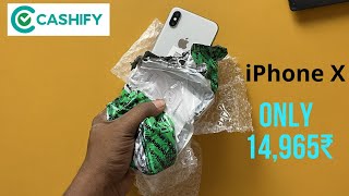 Cashify supersales iphone X Unboxing and Testing 😭 [upl. by Fanchan]