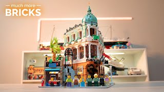 LEGO Creator Expert 10297 Boutique Hotel  Speed Build [upl. by Lam161]