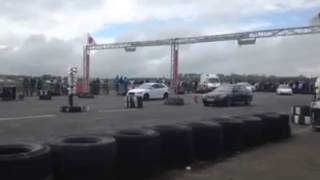 Audi S3 Vs BMW 530d  Crail Raceway [upl. by Komsa]