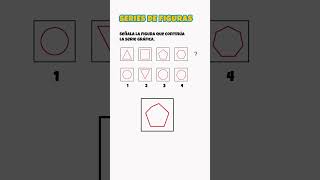 Cómo Resolver Ejercicios de Series de Figuras Geométricas  Ejemplo Explicado [upl. by Ayalahs8]