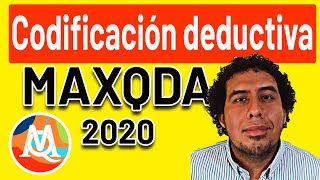 MAXQDA Investigación cualitativa  codificación deductiva [upl. by Bruns]