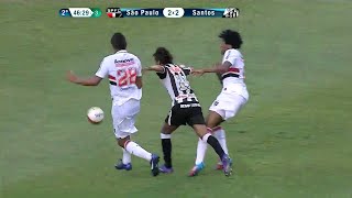 NEYMAR ENFRENTANDO CASEMIRO E LUCAS MOURA  Neymar vs São Paulo – Paulistão 2012  Primeira fase [upl. by Anileuqcaj372]