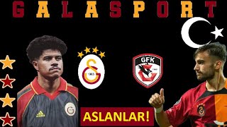 Galatasaray  Gaziantep Fk Maç Sonu  Okan Hocanın Prensi Yunus Akgün Golünü Attı  Gabriel Sara [upl. by Higinbotham]