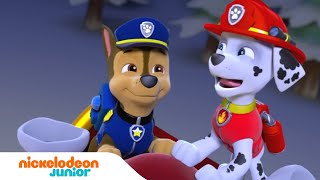 Paw Patrol  La Pat Patrouille  La Pat Patrouille répare le traîneau du Père Noël   Nick Jr [upl. by Vinia383]